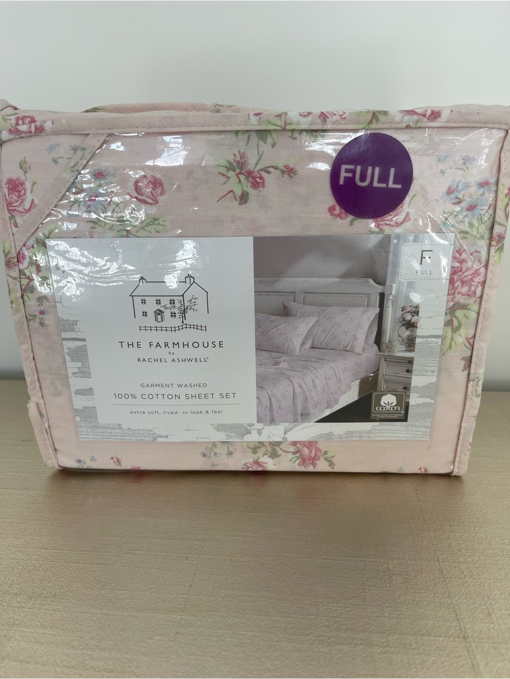 🌺The Farm House by Rachel Ashwell
Full Size 💯 Cotton Floral Sheet Set NWT